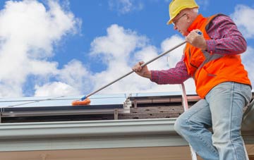 Instoneville soft wash roof cleaning